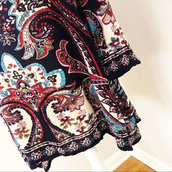 Altar’d State Boho Long Sleeve Floral Dress Size Medium - Picture 3 of 7